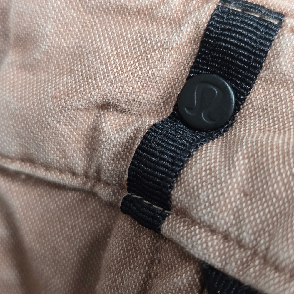 Lululemon Commission Pant Men 36 Clay Tech Canvas Slim Straight LM5ACNS Gorpcore - Picture 8 of 10